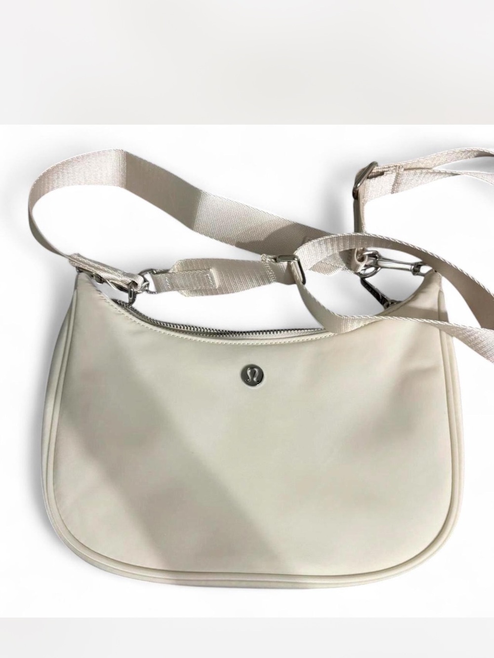 lululemon athletica Cream Shoulder Crossbody Bag